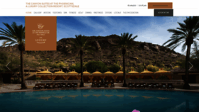 What Canyonsuites.com website looked like in 2020 (5 years ago)