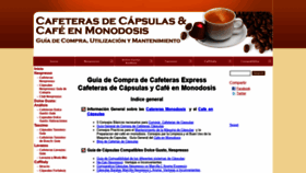 What Cafetera-express.com website looked like in 2020 (3 years ago)