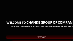 What Chande.in website looked like in 2020 (3 years ago)