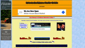 What Caribbean-radio.com website looked like in 2020 (3 years ago)