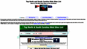 What Carolinasites.com website looked like in 2020 (3 years ago)