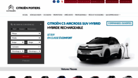 What Citroen-poitiers.fr website looked like in 2020 (3 years ago)