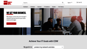 What Cdw.com website looked like in 2020 (3 years ago)