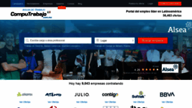 What Computrabajo.com.mx website looked like in 2020 (3 years ago)