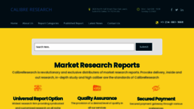 What Calibreresearch.com website looked like in 2020 (3 years ago)