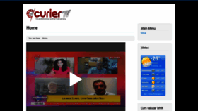 What Curiertv.ro website looked like in 2020 (3 years ago)