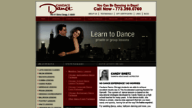 What Candacedance.com website looked like in 2020 (3 years ago)