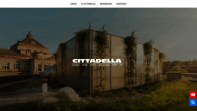 What Cittadella.cz website looked like in 2020 (3 years ago)