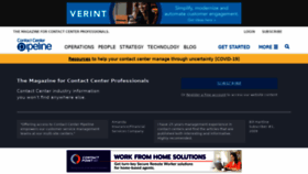 What Contactcenterpipeline.com website looked like in 2020 (3 years ago)