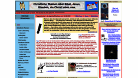 What Christliche-themen.de website looked like in 2020 (3 years ago)