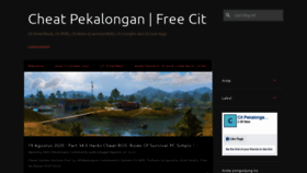 What Citpekalongan.com website looked like in 2020 (3 years ago)
