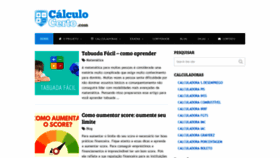 What Calculocerto.com website looked like in 2020 (3 years ago)