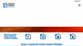 What Cristocentro.org.br website looked like in 2020 (3 years ago)
