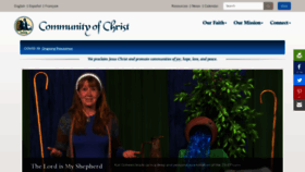 What Cofchrist.org website looked like in 2020 (4 years ago)