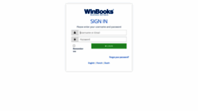 What Customers.winbooks.be website looked like in 2020 (3 years ago)