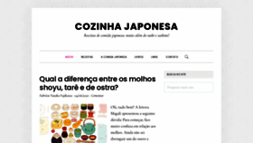 What Cozinhajaponesa.com.br website looked like in 2020 (3 years ago)
