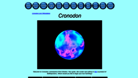 What Cronodon.com website looked like in 2020 (3 years ago)