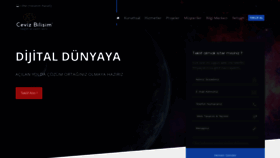 What Cevizbilisim.com.tr website looked like in 2020 (3 years ago)