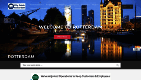 What Cityguiderotterdam.com website looked like in 2020 (3 years ago)