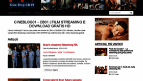 What Cineblog-cb01.it website looked like in 2020 (3 years ago)