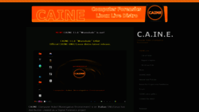 What Caine-live.net website looked like in 2020 (3 years ago)