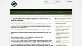 What Code-de-la-route.be website looked like in 2020 (4 years ago)