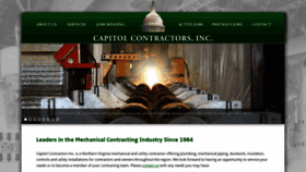 What Capitolcontractorsinc.com website looked like in 2020 (3 years ago)