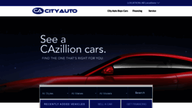 What Cityauto.com website looked like in 2020 (3 years ago)