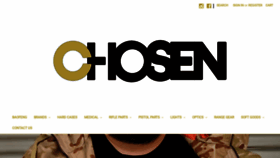 What Chosenarmory.com website looked like in 2020 (3 years ago)