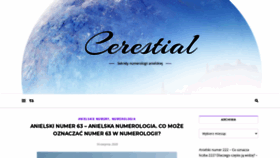 What Cerestial.pl website looked like in 2020 (3 years ago)