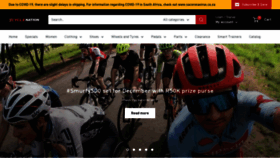 What Cyclenation.co.za website looked like in 2020 (3 years ago)