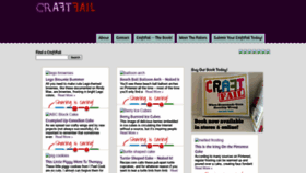 What Craftfail.com website looked like in 2020 (3 years ago)