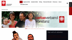What Caritas-konstanz.de website looked like in 2020 (3 years ago)