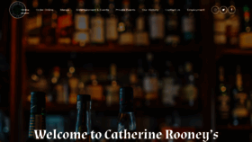 What Catherinerooneys.com website looked like in 2020 (3 years ago)