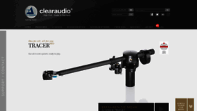 What Clearaudio.de website looked like in 2020 (3 years ago)