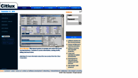 What Citiux.com website looked like in 2020 (4 years ago)