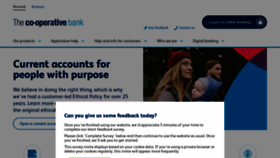 What Cooperativebank.co.uk website looked like in 2020 (3 years ago)
