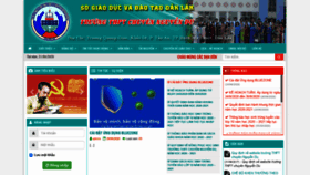 What C3nguyendu.daklak.edu.vn website looked like in 2020 (3 years ago)