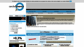 What Cerclefinance.com website looked like in 2020 (4 years ago)