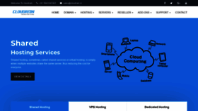 What Cloudrain.in website looked like in 2020 (3 years ago)