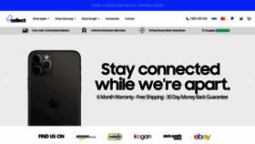 What Cellect.com.au website looked like in 2020 (3 years ago)
