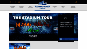 What Campingworldstadium.com website looked like in 2020 (3 years ago)