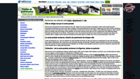 What Cartes-et-patrimoine.com website looked like in 2020 (3 years ago)