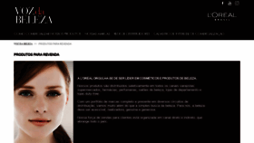 What Comercializeloreal.com.br website looked like in 2020 (3 years ago)