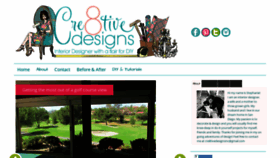What Cre8tivedesignsinc.com website looked like in 2020 (3 years ago)