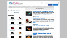 What Ciricara.com website looked like in 2020 (3 years ago)