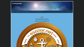 What Colreg.net website looked like in 2020 (3 years ago)