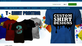 What Customizedclothings.com website looked like in 2020 (3 years ago)