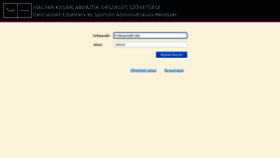 What Cesar.hunbasket.hu website looked like in 2020 (3 years ago)