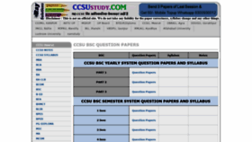 What Ccsustudy.com website looked like in 2020 (3 years ago)
